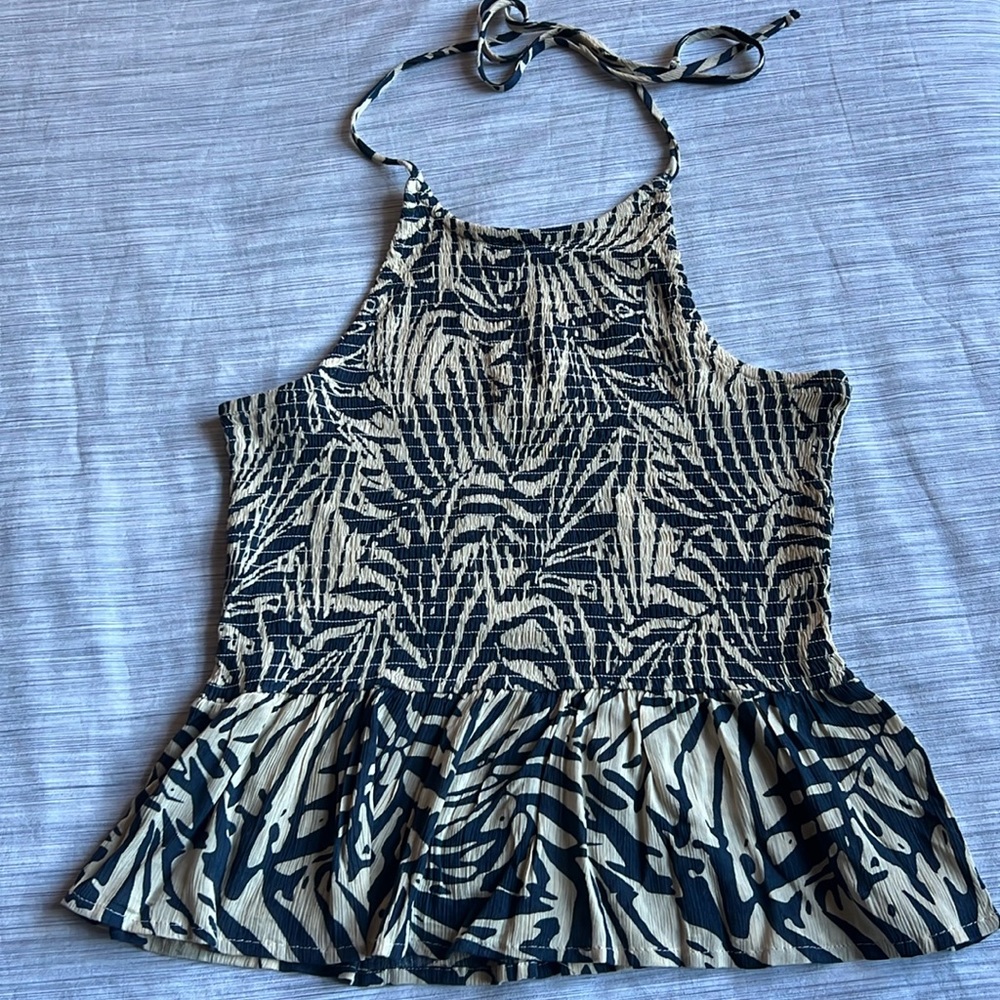 Patrons of Peace Halter Top, great condition.